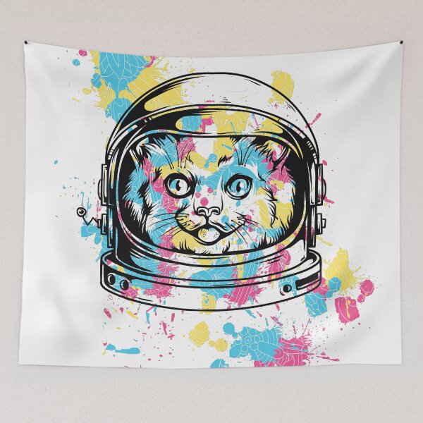 Item preview, Cat'stronaut designed and sold by JoPhrasier.