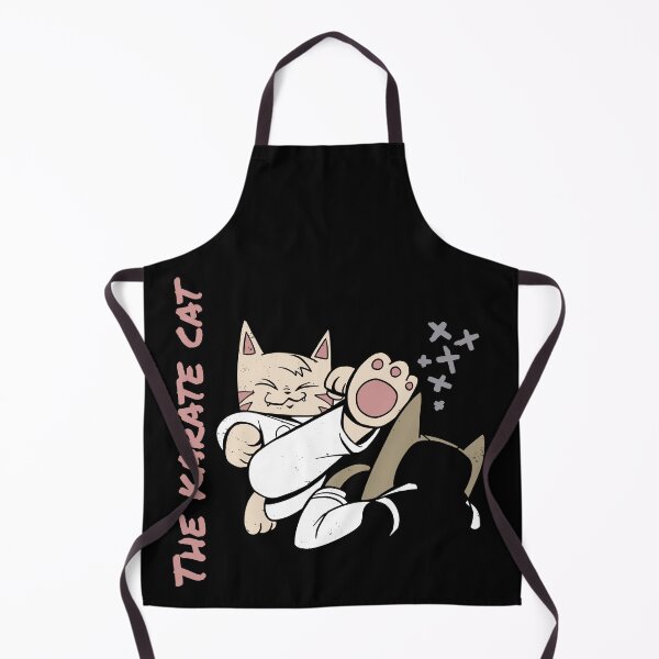 Item preview, The Karate cat design is a fun and comical design. Ideal for people who love karate and cats designed and sold by STDesign⭐⭐⭐⭐⭐.