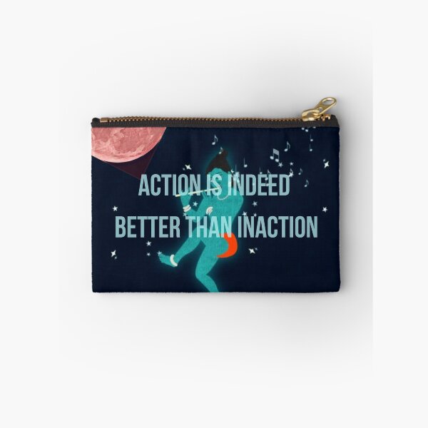 Item preview, Lord Krishna Quotes "Action is indeed better than inaction" designed and sold by Thomas Dossman.