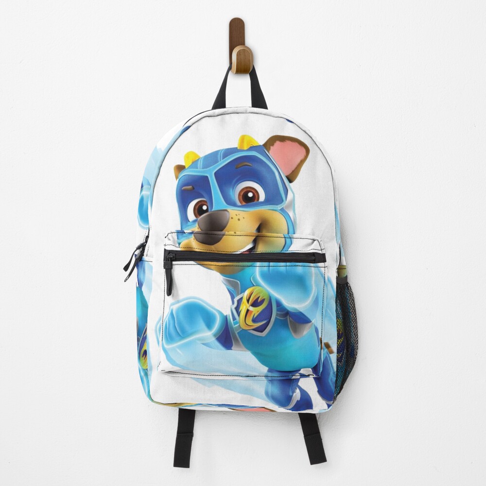 Chase Paw Patrol Mighty Pups Super Paws Backpack for Sale by Miguel Araujo Redbubble