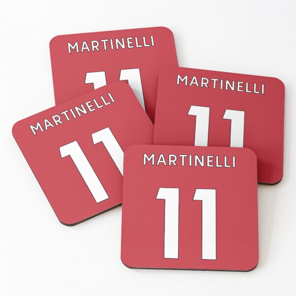 Aperçu de l'œuvre Maillot Gabriel Martinelli 11 Arsenal 2022/23 créée et vendue par josh205.