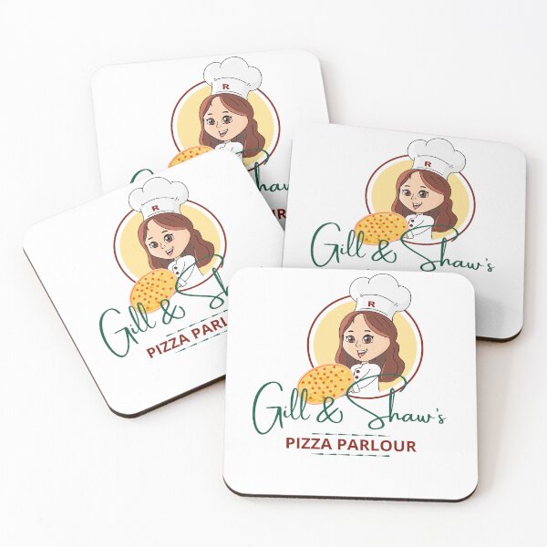 Item preview, Gill & Shaw's Pizza Parlour designed and sold by Chickabiddybex.