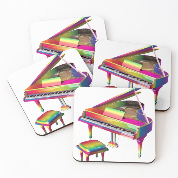 Item preview, Rainbow Colored Piano designed and sold by Mythos57.
