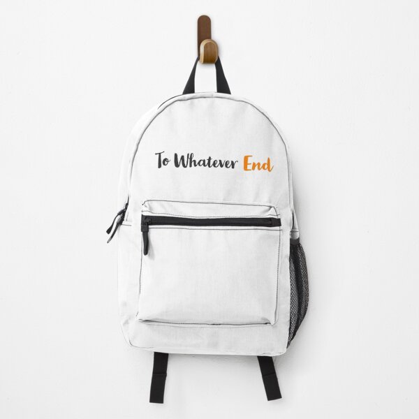 Item preview, To Whatever End Book Quote designed and sold by ArtBySymone.