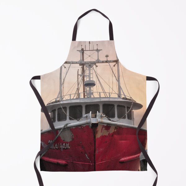 Item preview, Red Boat at Sunrise designed and sold by Marie Palcic.
