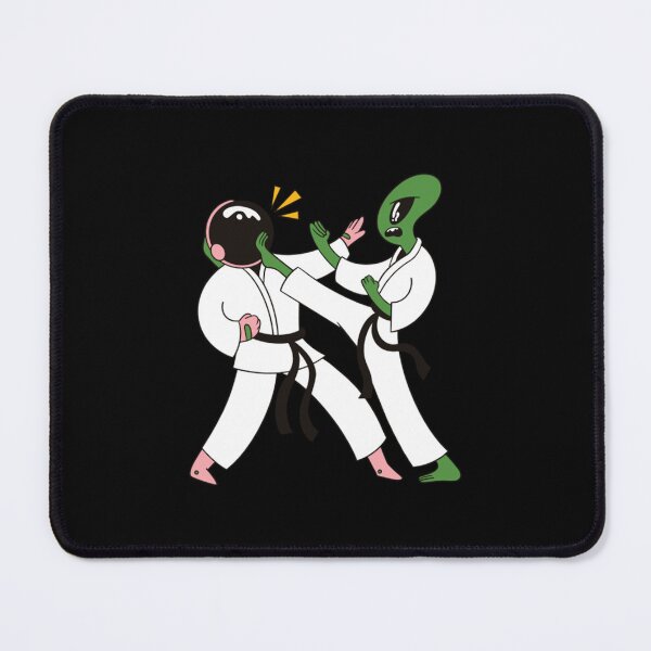 Item preview, Vintage Astronaut Alien Karate Martial Arts Karatelife designed and sold by Trostberger.