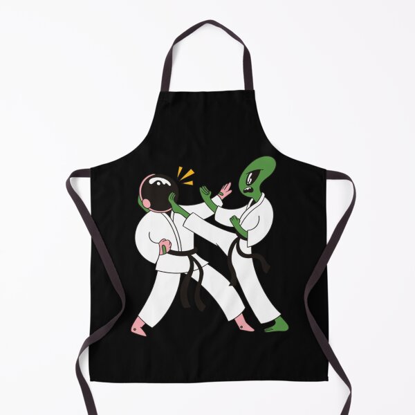 Item preview, Vintage Astronaut Alien Karate Martial Arts Karatelife designed and sold by Trostberger.