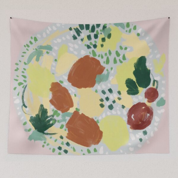 Item preview, Dishes On The Plate Abstract Art  designed and sold by MercuryV.