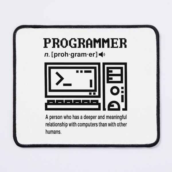 Item preview, Programmer Funny Description designed and sold by SebbyPewPew.