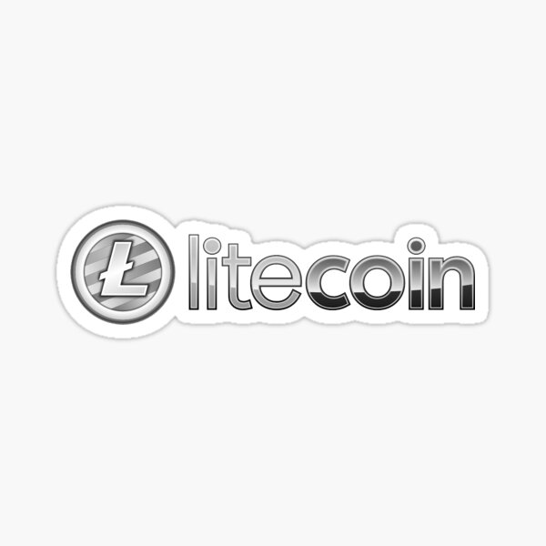 Autocollant Litecoin Sticker