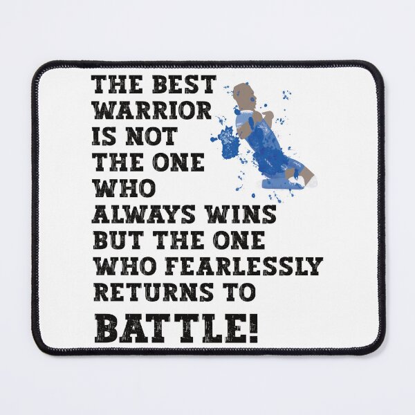 Item preview, El Buffalo, Morelos Warrior Quote, Rangers Fan Art Work designed and sold by FootyLocker.