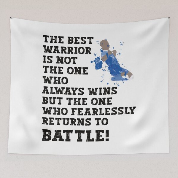 Item preview, El Buffalo, Morelos Warrior Quote, Rangers Fan Art Work designed and sold by FootyLocker.