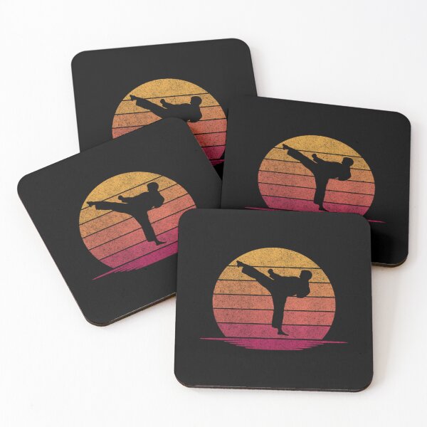 Item preview, Vintage Awesome Funny Karate Gift Hobby Silhouette Sunset designed and sold by Trostberger.