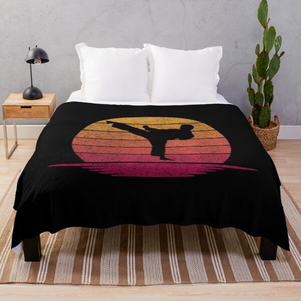Item preview, Vintage Awesome Funny Karate Gift Hobby Silhouette Sunset designed and sold by Trostberger.