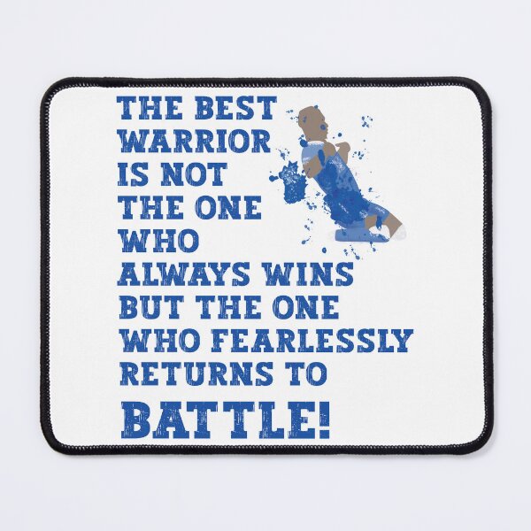 Item preview, El Buffalo, Morelos Warrior Quote, Rangers Fan Art Work designed and sold by FootyLocker.