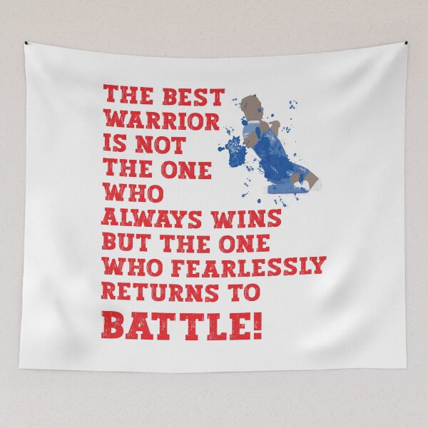 Item preview, El Buffalo, Morelos Warrior Quote, Rangers Fan Art Work designed and sold by FootyLocker.