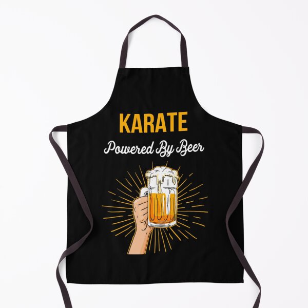 Item preview, Vintage Beer Lover Karate Gift Powered By Beer designed and sold by Trostberger.