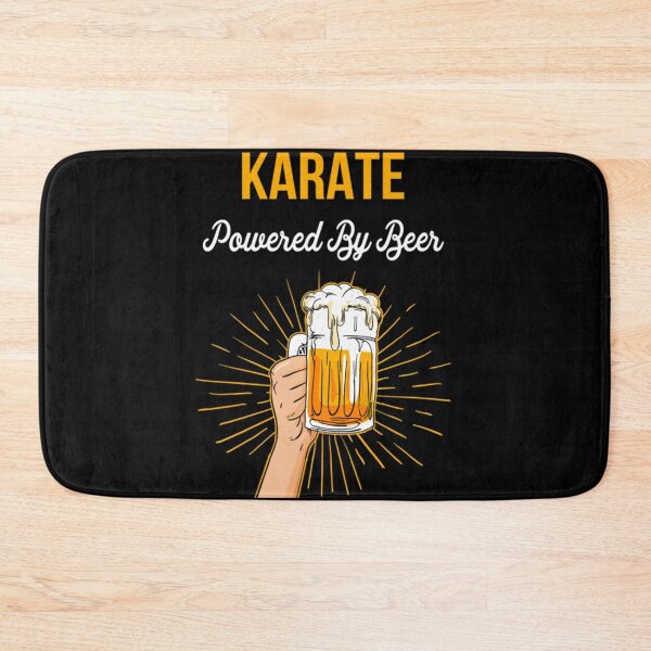 Item preview, Vintage Beer Lover Karate Gift Powered By Beer designed and sold by Trostberger.