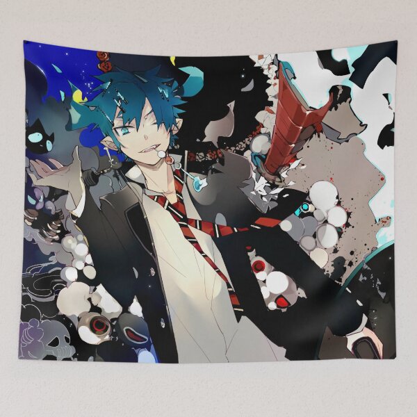 Item preview, Rin Okumura Blue Exorcist Portrait Art designed and sold by delfinart.