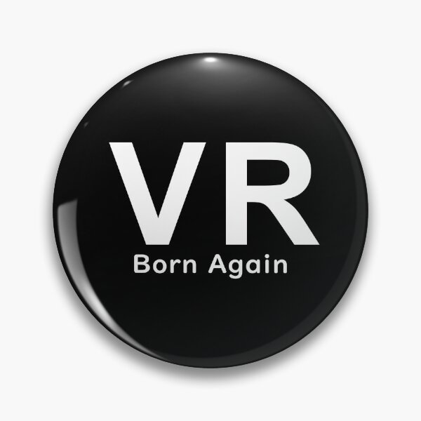 Item preview, VR Virtual Reality Born Again - White Writing designed and sold by akaiawa.