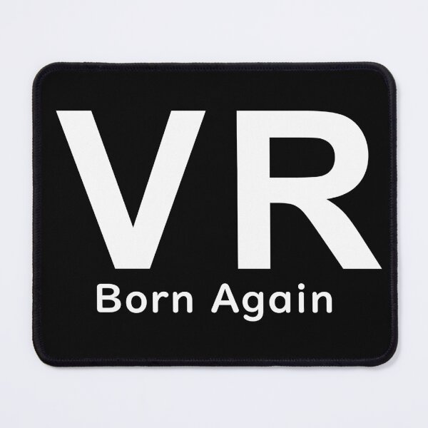 Item preview, VR Virtual Reality Born Again - White Writing designed and sold by akaiawa.