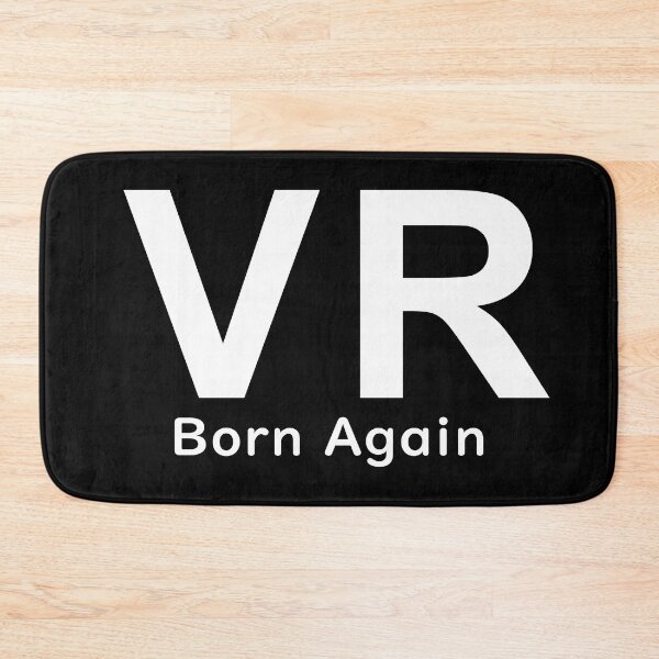Item preview, VR Virtual Reality Born Again - White Writing designed and sold by akaiawa.