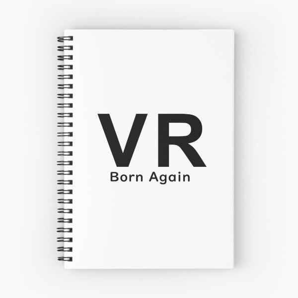 Item preview, VR Virtual Reality Born Again - Black Writing designed and sold by akaiawa.