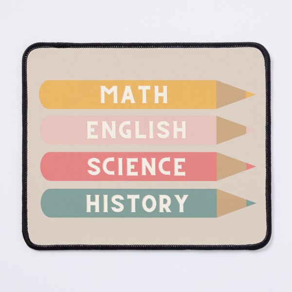Item preview, Colorful Pencil Subject Labels designed and sold by 5thseason-shop.
