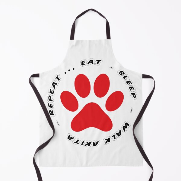 Item preview, Copy of eat sleep walk akita repeat funny dog walking designed and sold by randomdogshirt.