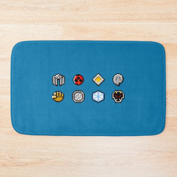 Item preview, Johto Gym Badges (Pixel) designed and sold by HighTidePrting.