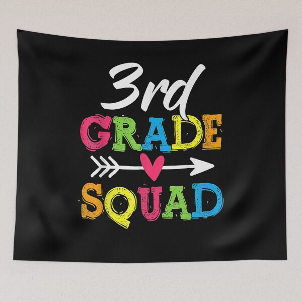 Item preview, 3rd Grade Squad Third Teacher Student Team Back To School  designed and sold by judyufmi.