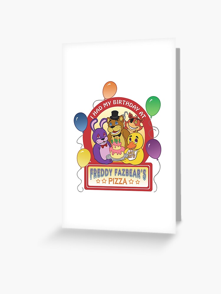 Five Nights At Freddy's Birthday Greeting Card for Sale by