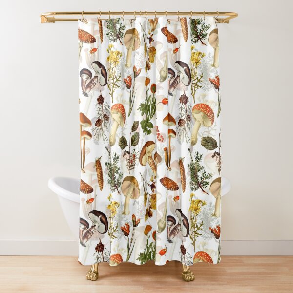 Sexy mushrooms Shower Curtain