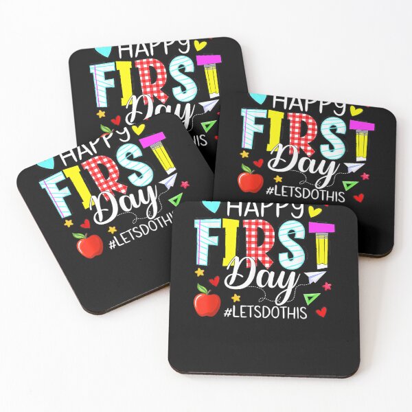 Item preview, Happy First Day Let's Do This Welcome Back To School Cute  designed and sold by u8ritaae.