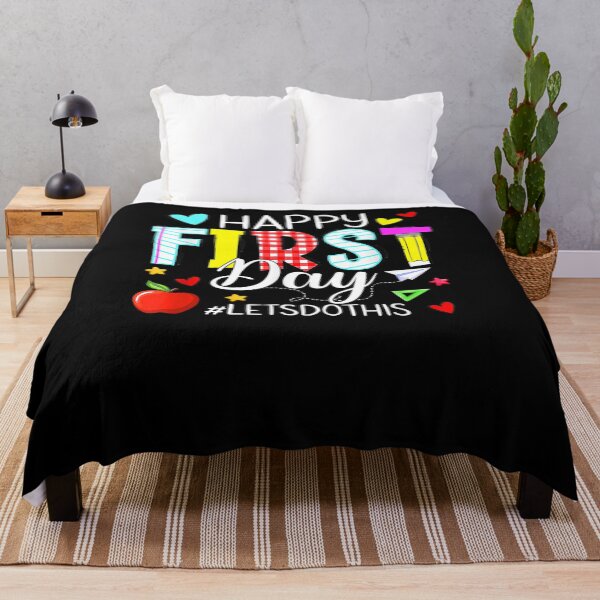 Item preview, Happy First Day Let's Do This Welcome Back To School Cute designed and sold by u8ritaae.