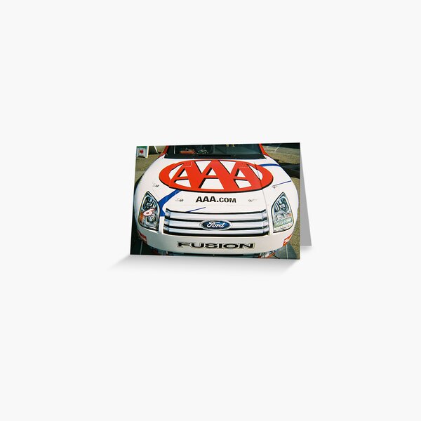 AAA NASCAR Greeting Card