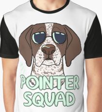 POINTER SQUAD (liver and white ticked) Graphic T-Shirt