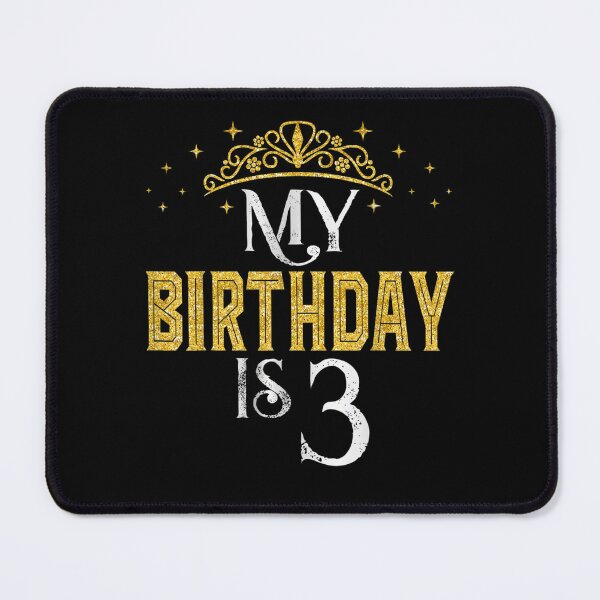 Item preview, My Birthday Is 3 Years Old 2019 3rd Boy Girl Birthday Gift  designed and sold by u8ritaae.