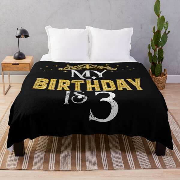 Item preview, My Birthday Is 3 Years Old 2019 3rd Boy Girl Birthday Gift  designed and sold by u8ritaae.