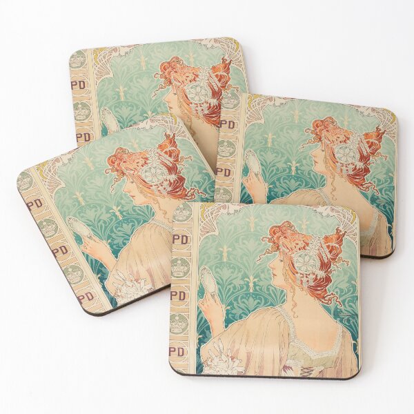 Item preview, Royale De Corsets by Alphonse Mucha, 1897 designed and sold by Vintage Wall Art.