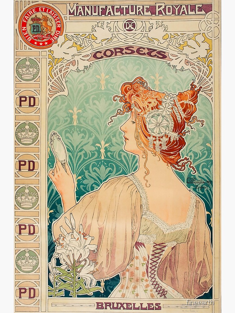 Ad for corsets, 1890s For sale as Framed Prints, Photos, Wall Art