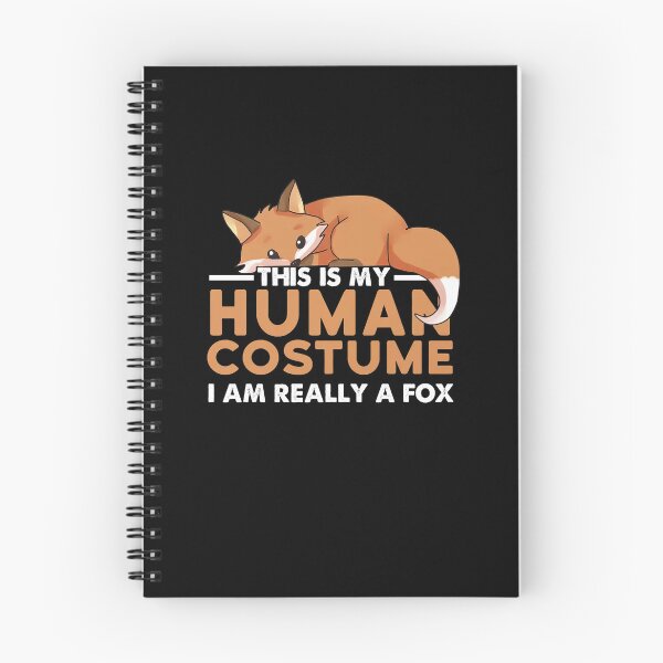 Item preview, This Is My Human Costume I'm Really A Fox Halloween cute fantastic funny retro designed and sold by beckadamr.
