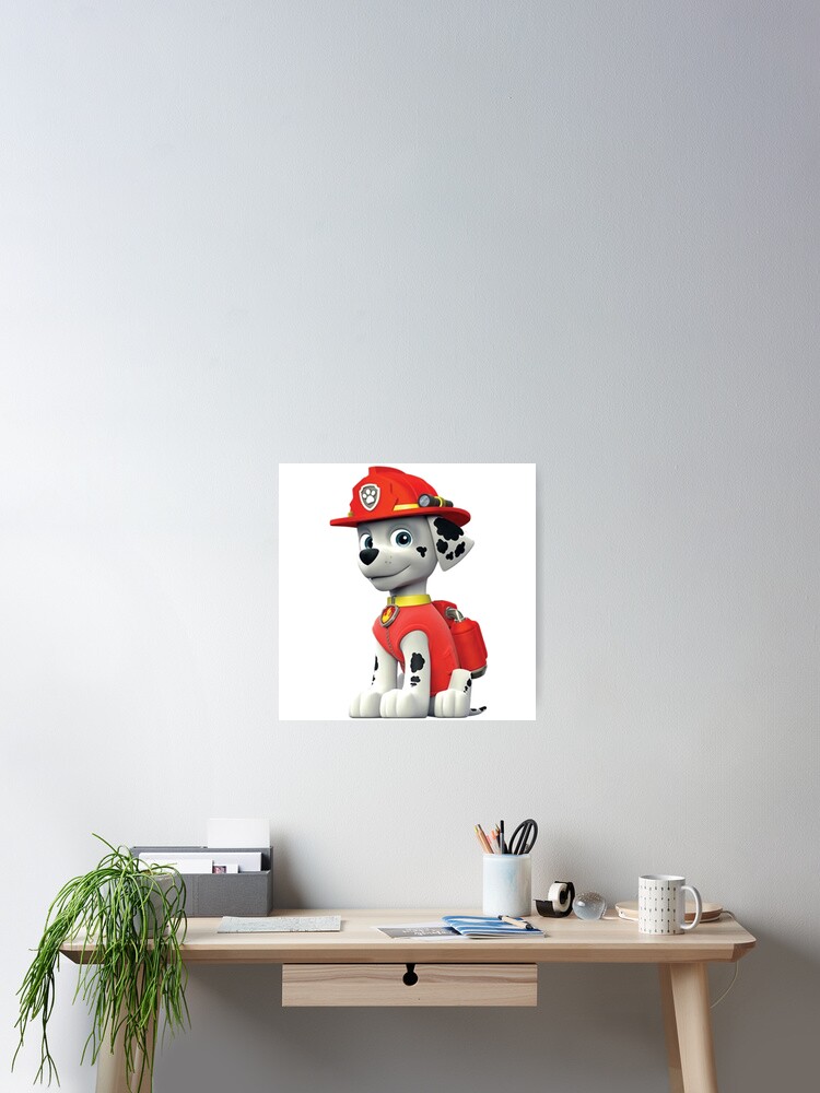 Paw Patrol Marshall Poster