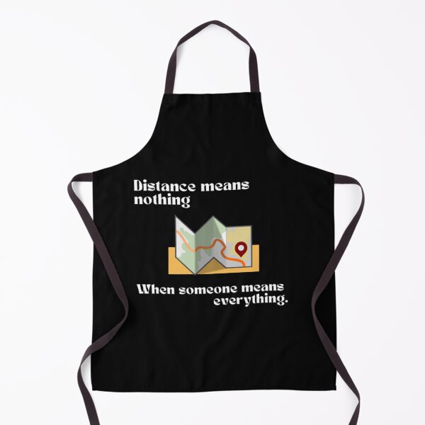 Item preview, Love Distance Means Nothing When Someone Means Everything | Dark Background designed and sold by embaarc.