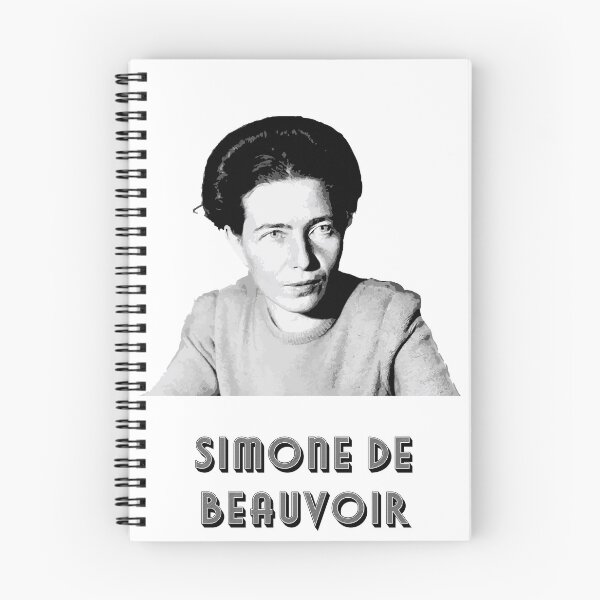 Item preview, Philosophy with Simone de Beauvoir designed and sold by JamesinShirts.