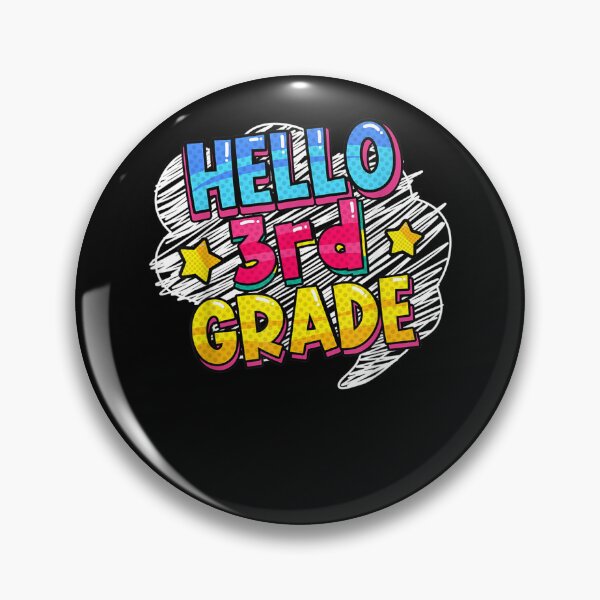 Item preview, Hello Third 3rd Grade Back To School First Day Teacher Kid  designed and sold by judyufmi.