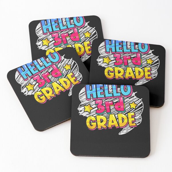Item preview, Hello Third 3rd Grade Back To School First Day Teacher Kid  designed and sold by judyufmi.