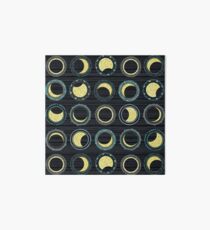 solar eclipse mandala Art Board