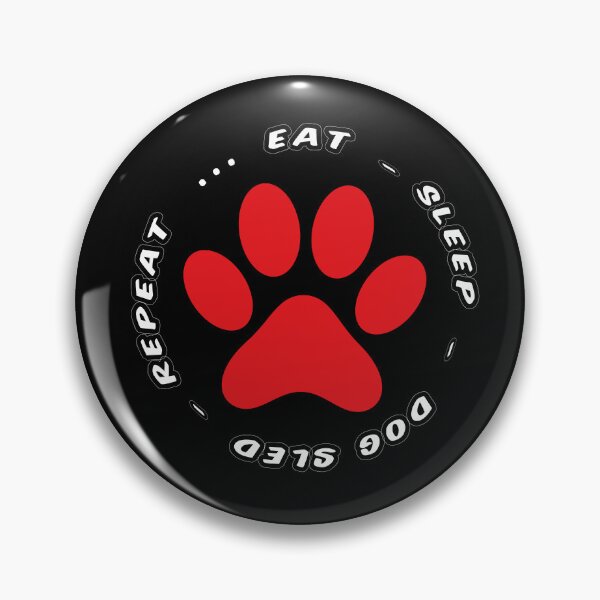 Item preview, eat sleep dog sled repeat funny dog walking designed and sold by randomdogshirt.