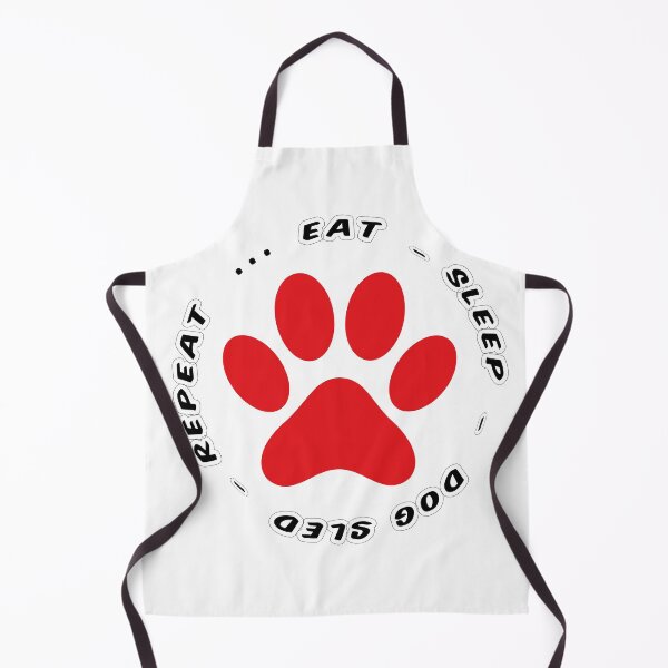 Item preview, eat sleep dog sled repeat funny dog walking designed and sold by randomdogshirt.
